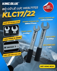 Bộ cờ lê H03LT1722 gồm đầu 17mm và 22mm Kingblue KCL17/22