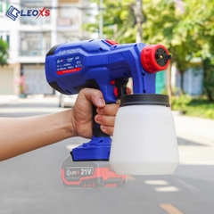 Thân máy phun sơn 800ml chân pin M21 Leoxs LXS-SG900TM