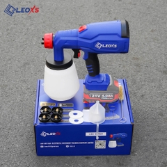 Thân máy phun sơn 800ml chân pin M21 Leoxs LXS-SG900TM