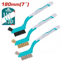 Bộ 3 bàn chải mài mòn 180mm Total
