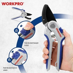 Kéo cắt tỉa cành cán nhôm Workpro WP332012