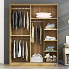 Tủ quần áo cánh lùa 1m6 nhiều ngăn - QA 12