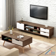 Kệ tivi chân gỗ sồi - TV 05