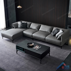 Sofa da góc hiện đại - SF 43
