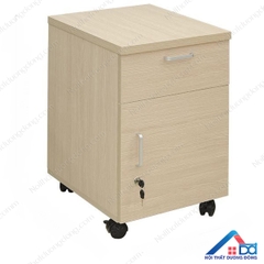 Hộc di động 2 ngăn vân sồi - DĐ 01