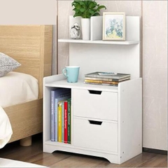 Tủ đầu giường 2 hộc kéo giá rẻ - DG 04