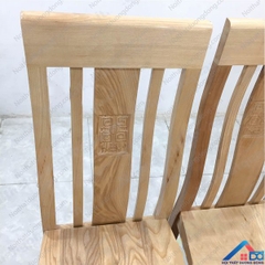 Bàn ăn 6 ghế gỗ sồi nga màu sáng - BA 03