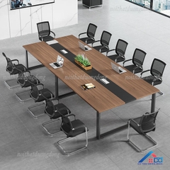 Bàn họp chân sắt chữ U 2m4 - BH 30