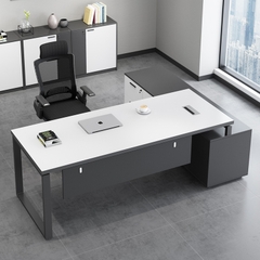 Bàn giám đốc chân sắt có yếm 1m8 - GĐ 26
