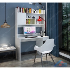 Bàn học kèm giá sách đẹp - LV 07