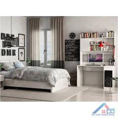Bàn học kèm giá sách đẹp - LV 07
