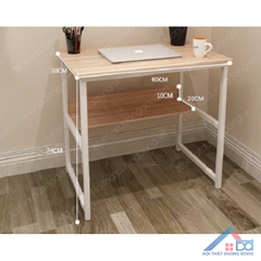 Bàn học chân sắt đơn giản - LV 09