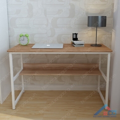 Bàn học chân sắt đơn giản - LV 09