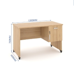Bàn Làm Việc Hộc Treo 1m2 - LV 27