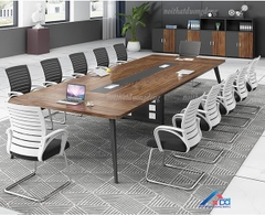 Bàn hội nghị chân đa giác 2m4 - BH 12