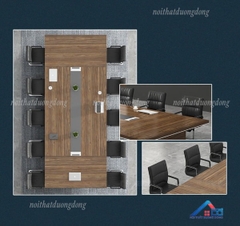 Bàn họp cỡ lớn thiết kế sang trọng 4m - BH 44