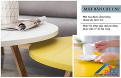Bàn sofa chân sồi cao cấp - BT 27
