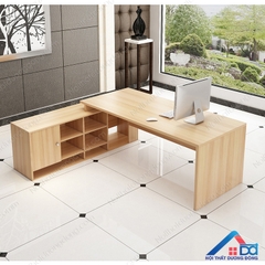 Bàn giám đốc quản lý kèm tủ phụ 1m6 - GĐ 20
