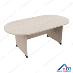 Bàn họp bầu dục 1m8 - BH 06