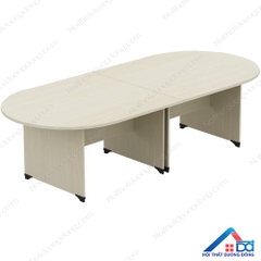Bàn họp bầu dục 3m6 - BH 09