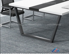 Bàn họp chân sắt vát hiện đại 3m6 - BH 31