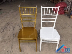 Ghế Chivari sắt Sơn trắng - HT 05