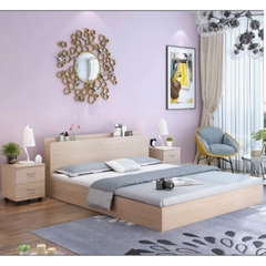 Giường gỗ công nghiệp hiện đại, tiện dụng - GN 03