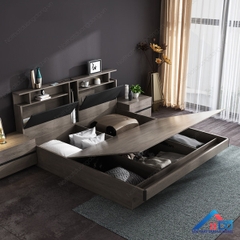 Giường ngủ thông minh có kệ để đồ - GN 45
