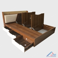 Giường ngủ thông minh bọc đệm 1m6 - GN 15