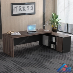 Bàn giám đốc quản lý kèm tủ phụ 1m6 - GĐ 21