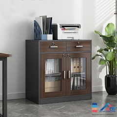 Tủ đựng hồ sơ cánh kính - TL 37