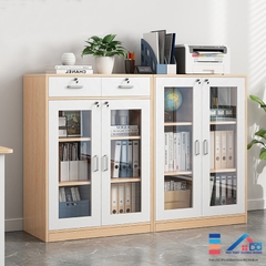 Tủ đựng hồ sơ cánh kính - TL 37