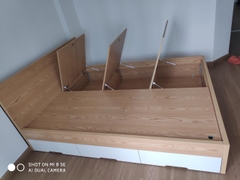 Giường ngủ 1.6m gỗ đa năng nhiều ngăn đồ - GN 16