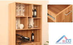 Tủ rượu gỗ công nghiệp - PB 01