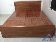 giường ngủ xoan đào 2 ngăn kéo - GN 32