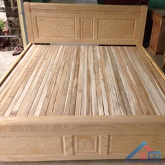 Giường gỗ sồi 1.6m  đẹp - GN 26