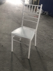 Ghế Chivari sắt Sơn trắng - HT 05