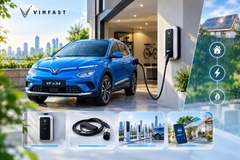 Bộ Sạc Ô Tô Điện VinFast Và Xu Hướng Sạc Xe Tại Nhà Trong Tương Lai
