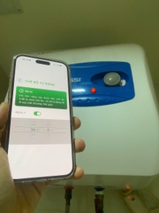 Hướng dẫn cài đặt thông số ổ cắm điện wifi thông minh DEVZONE khi đấu nối với Bình Nóng Lạnh