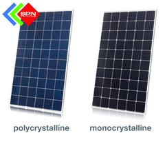 Đặc trưng của tấm pin năng lượng mặt trời Mono và Poly