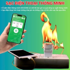 Sạc Điện Thoại Gây Cháy Nổ? Ổ Cắm Thông Minh DEVZONE Chính Là Giải Pháp
