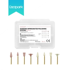 Mũi đánh bóng composite kim cương Dentpark P2 2.0
