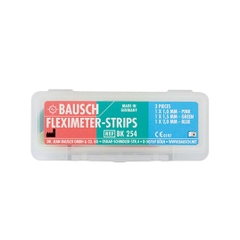 Miếng cao su đo độ dày của vật liệu làm máng nhai Bausch Fleximeter strips