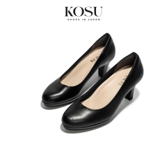 Giày c.gót mũi tròn Sumi 7cm Kosu K-2624S