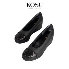 Giày da đính sequin 5,5cm Kosu K-25M81