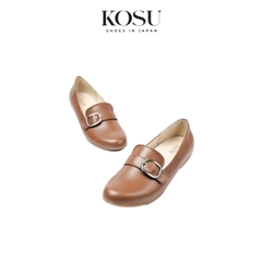 Giày da nữ 2,5cm phối Belt Kosu 302