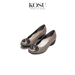 Giày da hoa trà 4,5cm Kosu K-26468