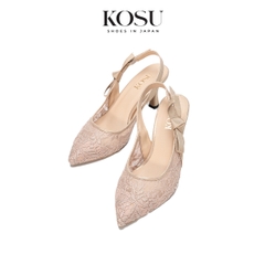 Giày cao gót phối ren Miya 7cm Kosu K-25030