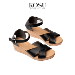Sandal đế xuồng Ankle Strap 5,5cm Kosu K-25M27