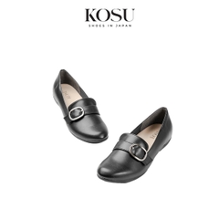 Giày da nữ 2,5cm phối Belt Kosu 302